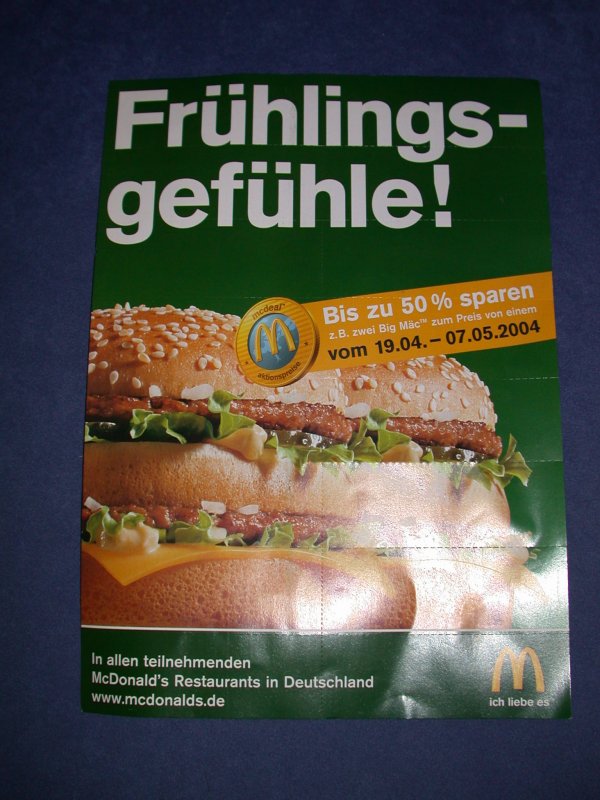 Rabatt Aktion Fr�hlingsgef�hle